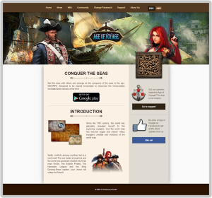 Age of Voyage index page