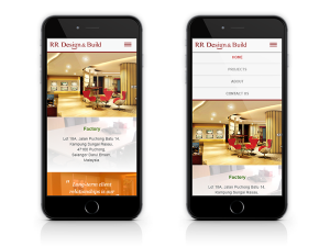 RR design & build phone display