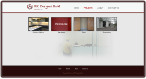 RR design & build project page