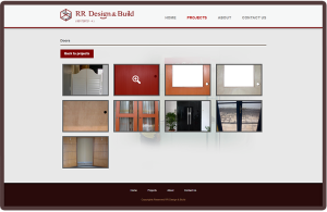 RR design & build project page